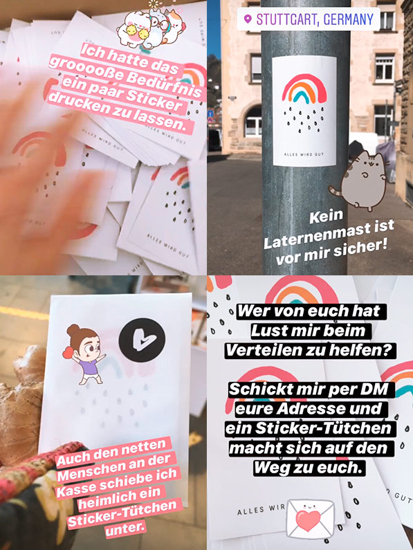 Instagram Kleiner Regenbogen geht viral