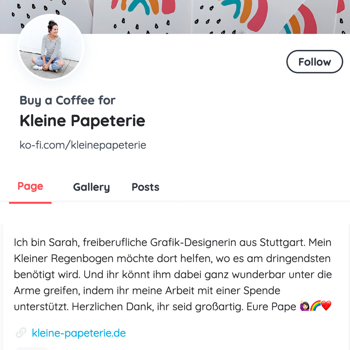 digitale Kaffeekasse Ko-fi