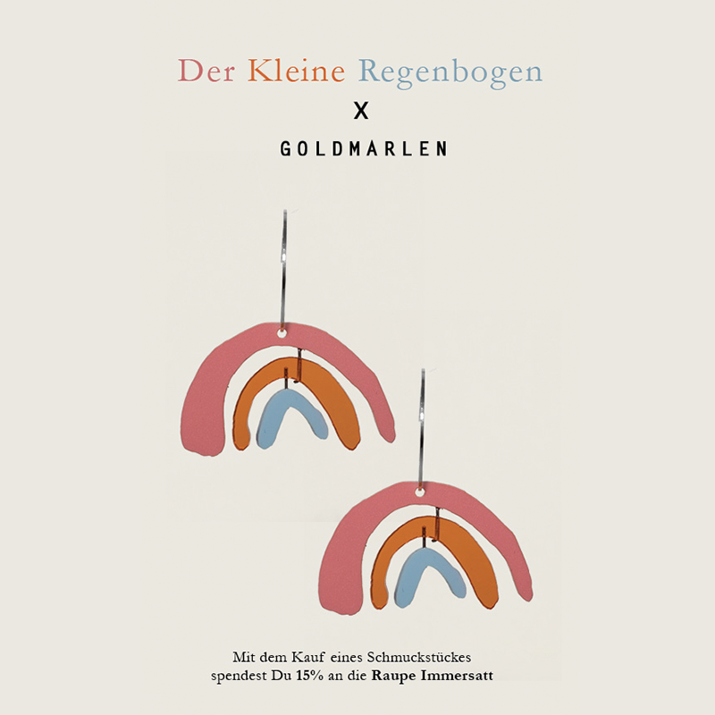 Ohrringe Kleiner Regenbogen von Goldmarlen