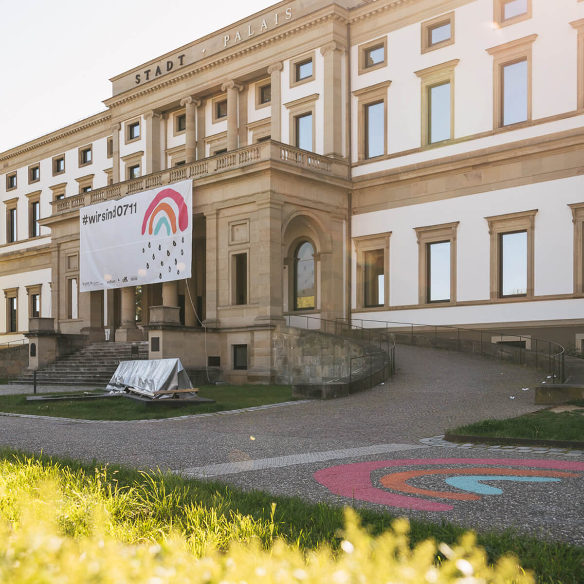 #wirsind0711 Initiative Kleiner Regenbogen beim StadtPalais