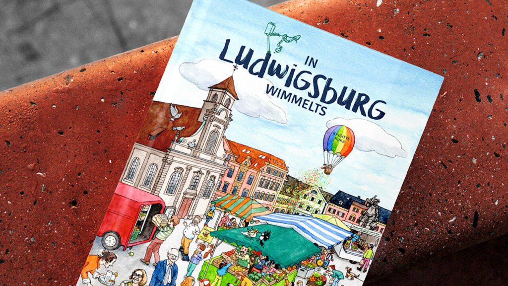In Ludwigsburg wimmelts Buchcover