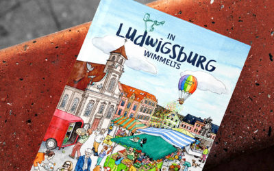 Kleiner Regenbogen wimmelt in Ludwigsburg