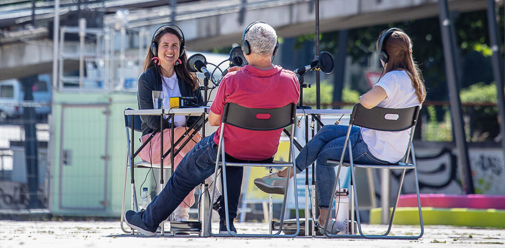 Sarah Gilgien zu Gast bei SPRICH:STUTTGART, dem Podcast für und über Stuttgart