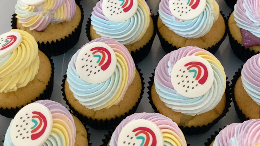Cupcake Aktion Kleiner Regenbogen für das Kinder- und Jugendhospiz Stuttgart